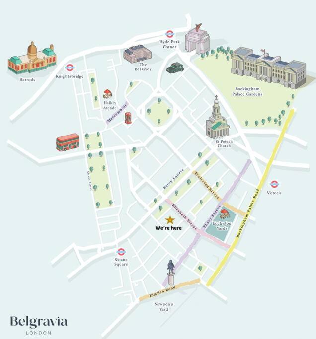 New! Luxurious Mews House Belgravia Appartamento Londra